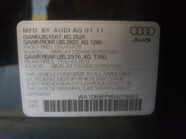 Photo 9 VIN: WA1DKBFP8BA076682 - AUDI Q5 PREMIUM 