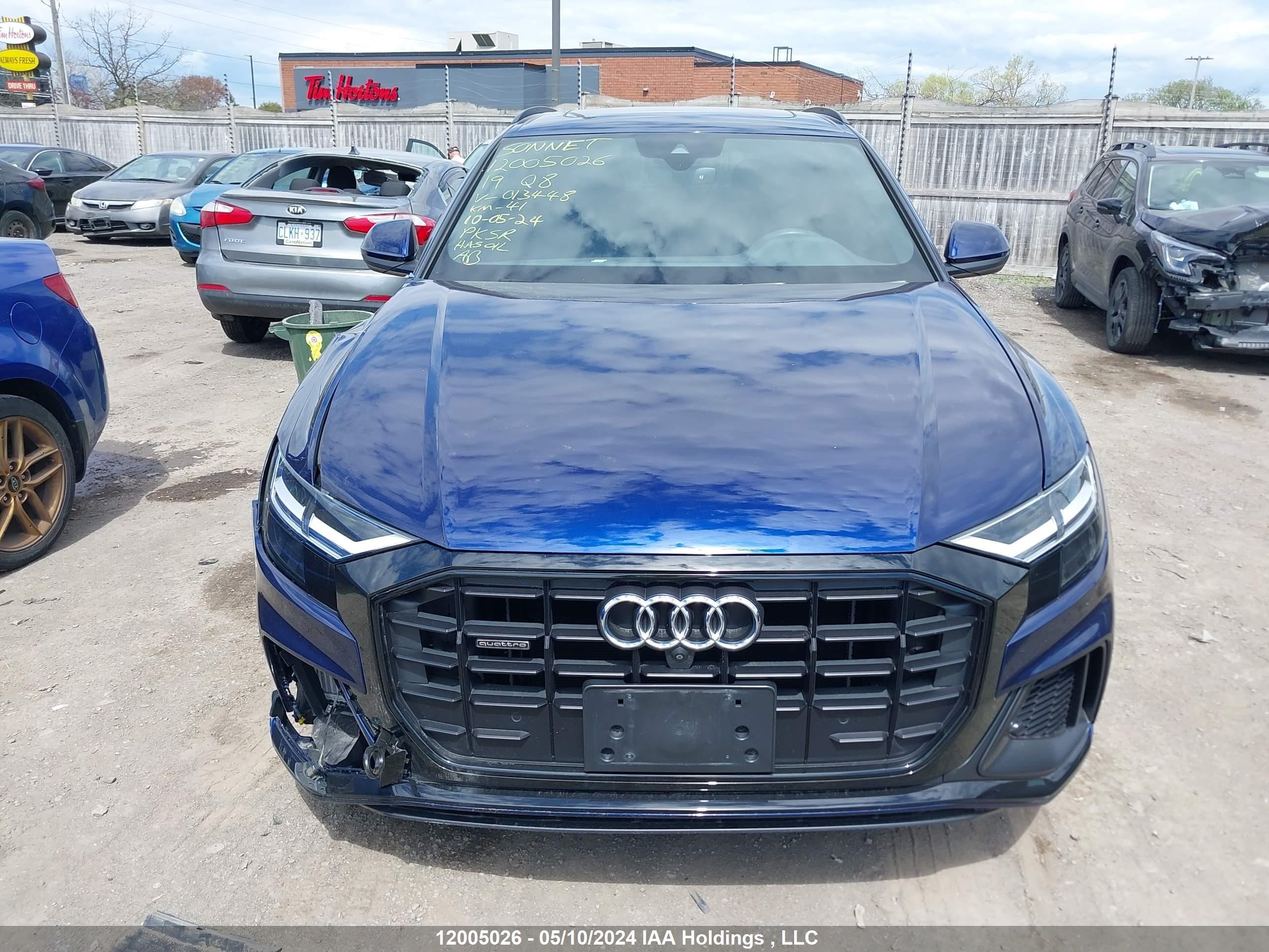 Photo 12 VIN: WA1DVAF1XKD013448 - AUDI Q8 