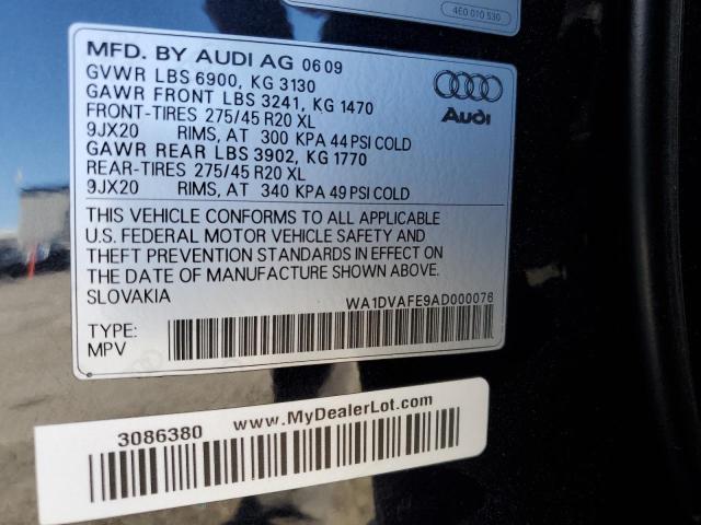 Photo 11 VIN: WA1DVAFE9AD000076 - AUDI Q7 PRESTIG 