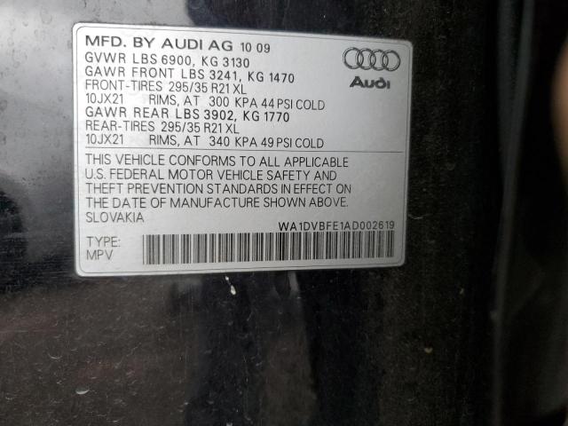 Photo 12 VIN: WA1DVBFE1AD002619 - AUDI Q7 PRESTIG 