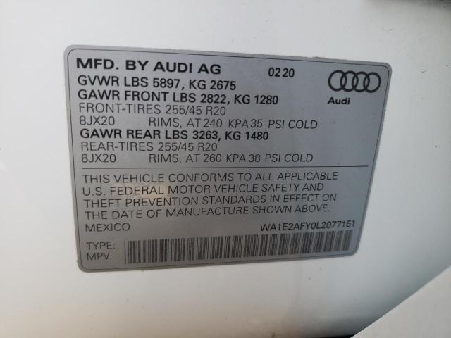 Photo 9 VIN: WA1E2AFY0L2077151 - AUDI Q5 E PREMI 