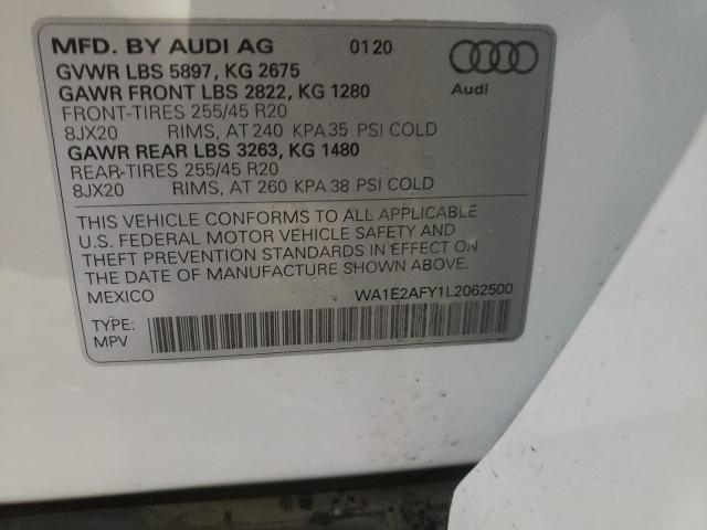 Photo 9 VIN: WA1E2AFY1L2062500 - AUDI Q5 E PREMI 