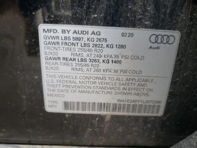 Photo 9 VIN: WA1E2AFY1L2072380 - AUDI Q5 E PREMI 