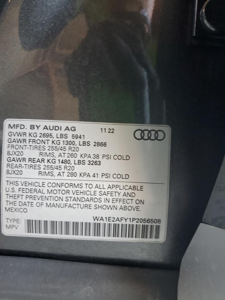 Photo 13 VIN: WA1E2AFY1P2056508 - AUDI Q5 E 