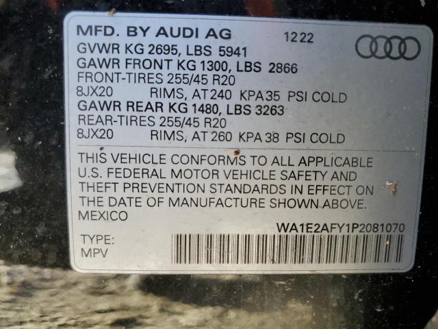 Photo 12 VIN: WA1E2AFY1P2081070 - AUDI Q5 