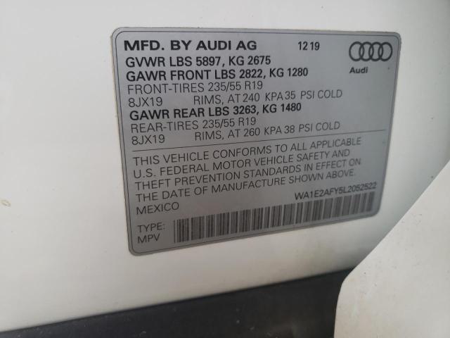 Photo 12 VIN: WA1E2AFY5L2052522 - AUDI Q5 