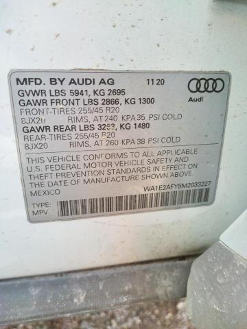 Photo 12 VIN: WA1E2AFY5M2033227 - AUDI Q5 E PREMI 