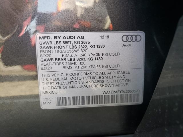 Photo 9 VIN: WA1E2AFY9L2050529 - AUDI Q5 E PREMI 