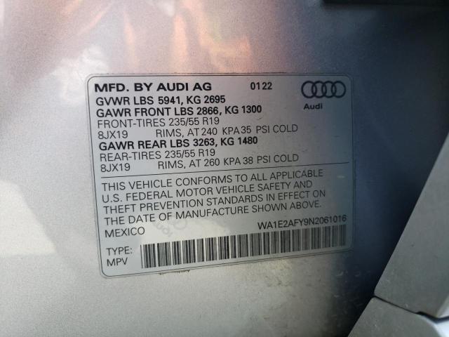 Photo 11 VIN: WA1E2AFY9N2061016 - AUDI Q5 E PREMI 