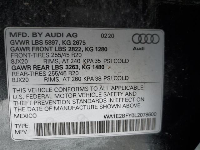 Photo 12 VIN: WA1E2BFY0L2078600 - AUDI Q5 E PREMI 