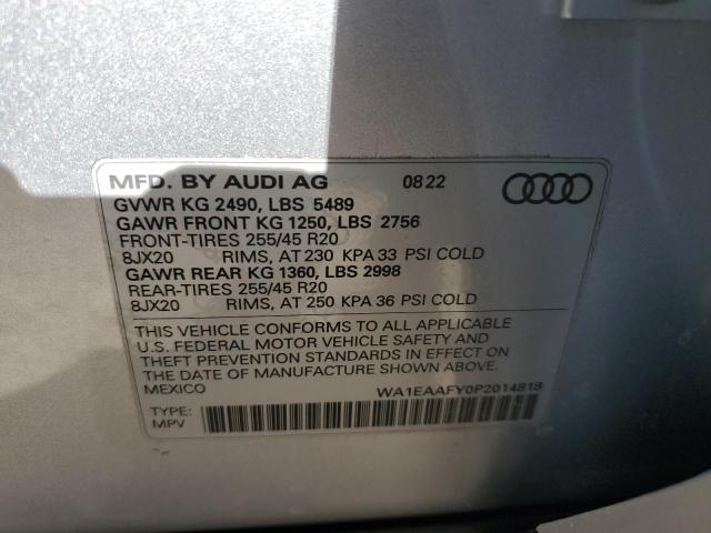 Photo 12 VIN: WA1EAAFY0P2014818 - AUDI Q5 