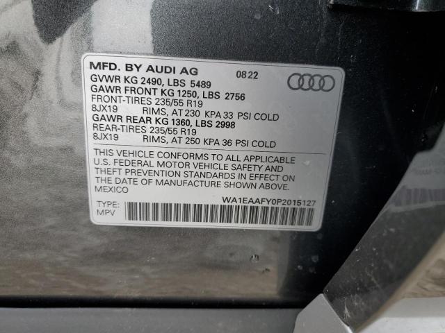 Photo 12 VIN: WA1EAAFY0P2015127 - AUDI Q5 