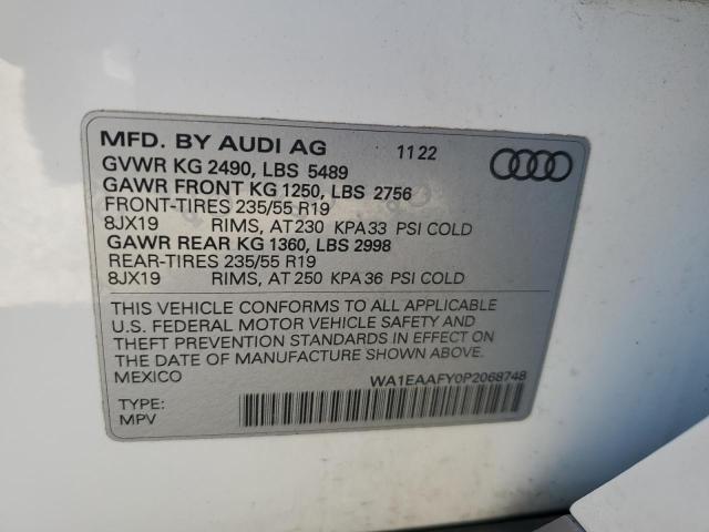 Photo 12 VIN: WA1EAAFY0P2068748 - AUDI Q5 