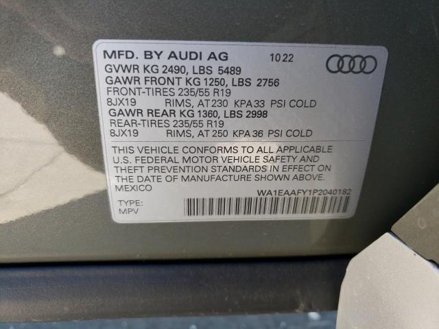 Photo 13 VIN: WA1EAAFY1P2040182 - AUDI Q5 PREMIUM 