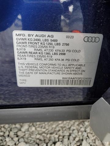 Photo 12 VIN: WA1EAAFY2P2124589 - AUDI Q5 