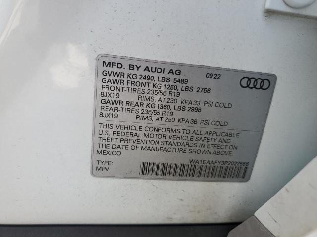 Photo 13 VIN: WA1EAAFY3P2022556 - AUDI Q5 PREMIUM 