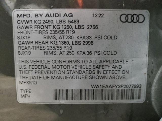 Photo 12 VIN: WA1EAAFY3P2077993 - AUDI Q5 