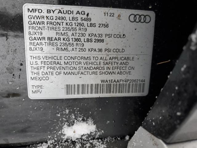 Photo 11 VIN: WA1EAAFY4P2062144 - AUDI Q5 