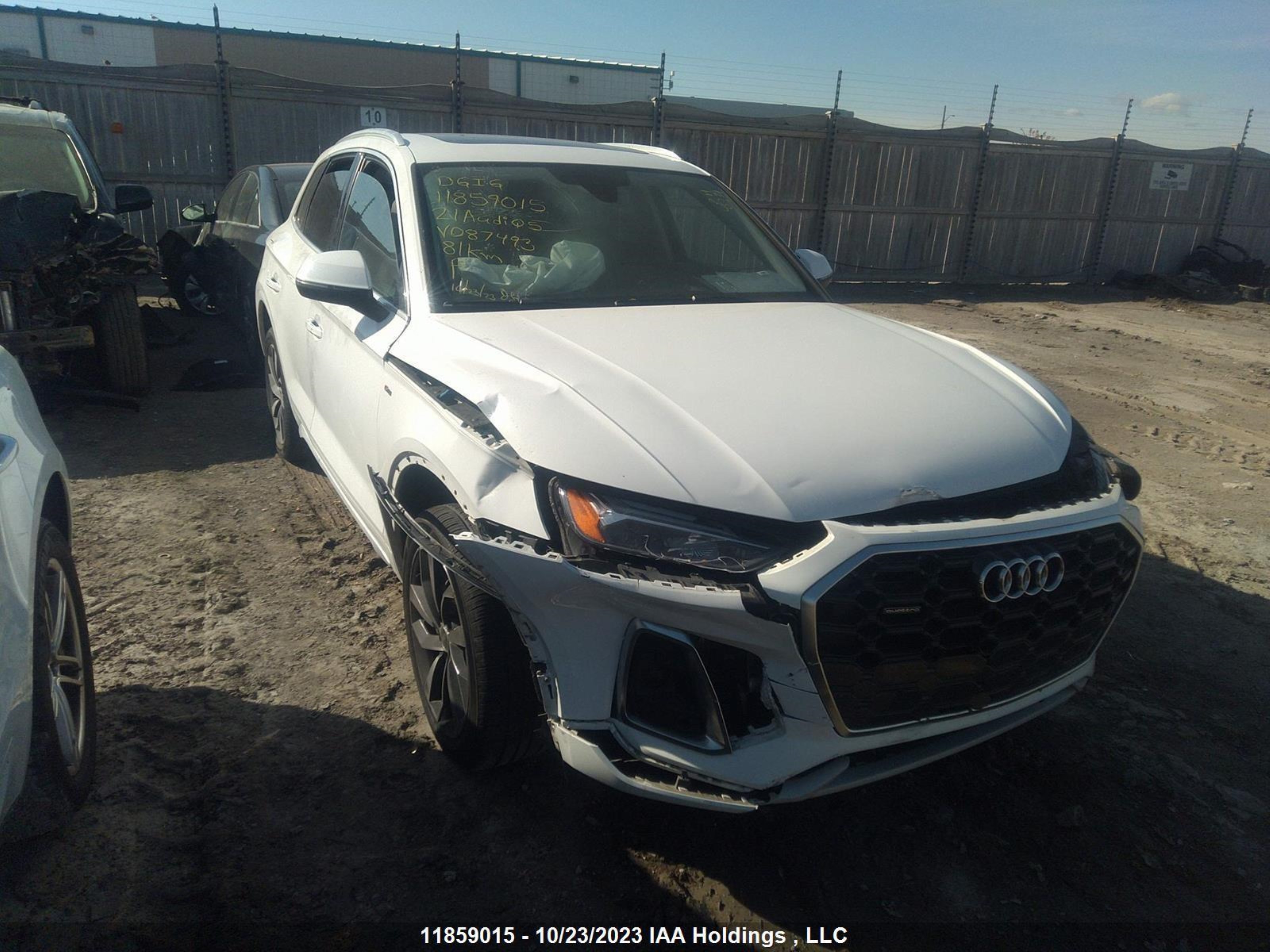 Photo 0 VIN: WA1EAAFY6M2087493 - AUDI Q5 