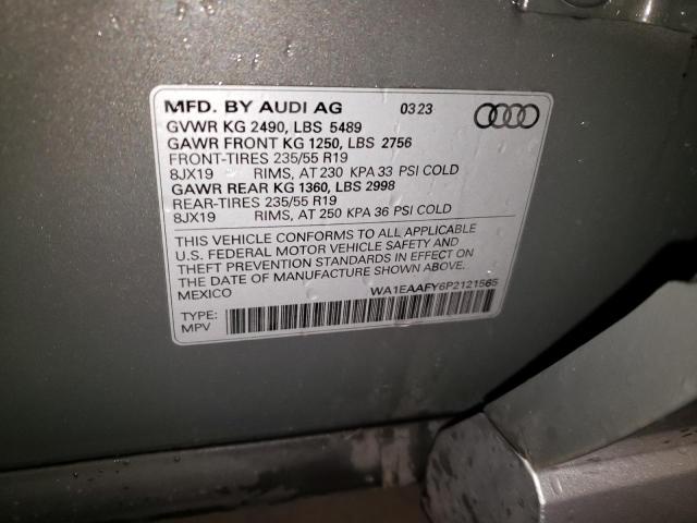 Photo 12 VIN: WA1EAAFY6P2121565 - AUDI Q5 PREMIUM 