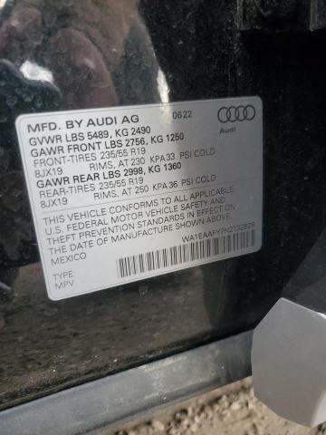 Photo 13 VIN: WA1EAAFY7N2132829 - AUDI Q5 PREMIUM 