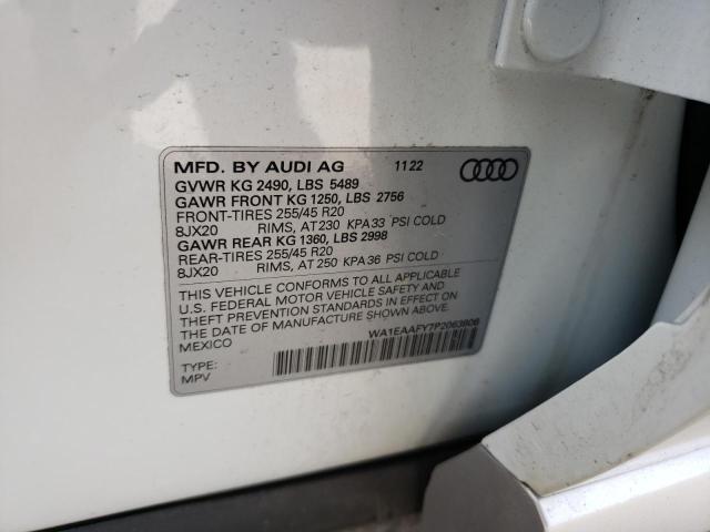 Photo 12 VIN: WA1EAAFY7P2063806 - AUDI Q5 