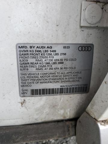 Photo 11 VIN: WA1EAAFY7P2121560 - AUDI Q5 PREMIUM 