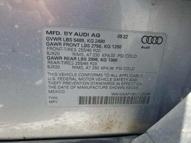 Photo 11 VIN: WA1EAAFY8N2125596 - AUDI Q5 