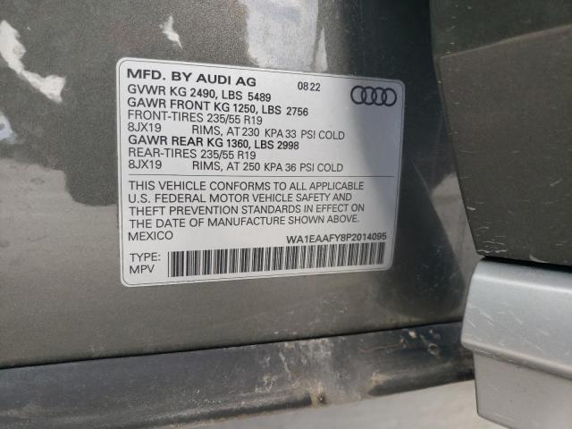 Photo 13 VIN: WA1EAAFY8P2014095 - AUDI Q5 PREMIUM 