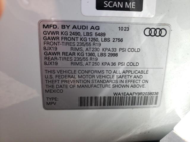 Photo 12 VIN: WA1EAAFY9R2038036 - AUDI Q5 