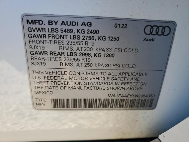 Photo 12 VIN: WA1EAAFYXN2054353 - AUDI Q5 