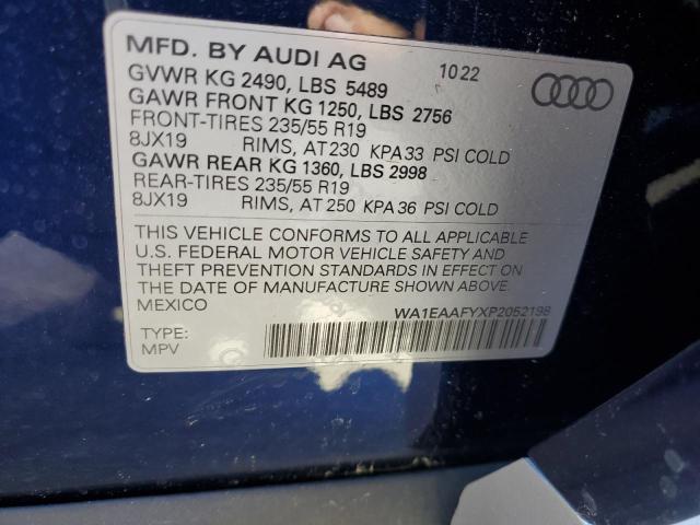 Photo 12 VIN: WA1EAAFYXP2052198 - AUDI Q5 PREMIUM 