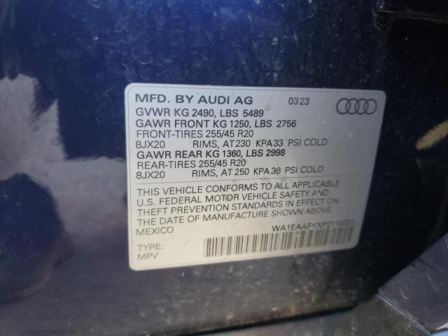 Photo 12 VIN: WA1EAAFYXP2116322 - AUDI Q5 