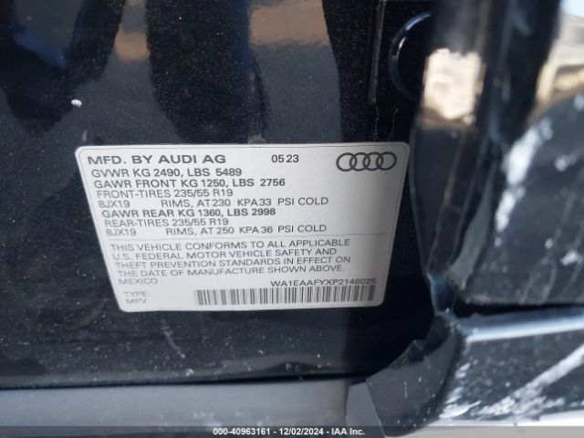 Photo 8 VIN: WA1EAAFYXP2148025 - AUDI Q5 