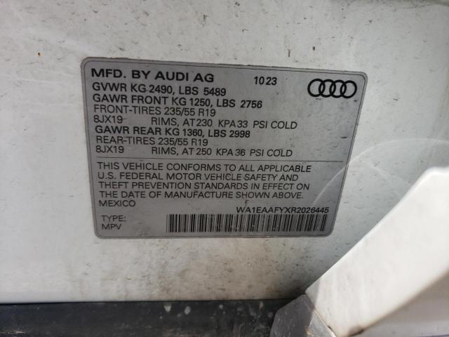 Photo 13 VIN: WA1EAAFYXR2026445 - AUDI Q5 PREMIUM 