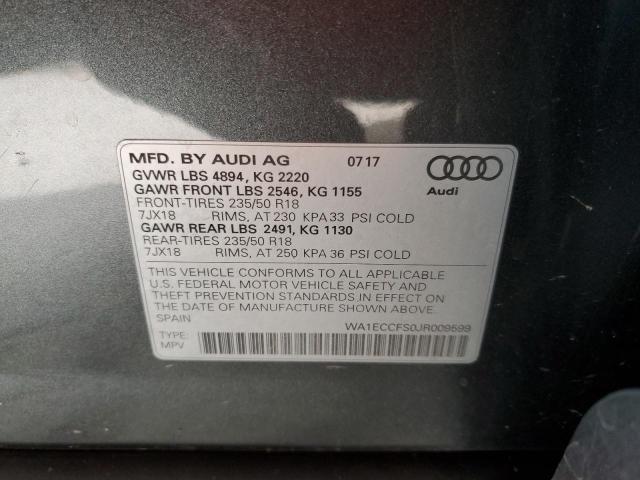 Photo 12 VIN: WA1ECCFS0JR009599 - AUDI Q3 PREMIUM 