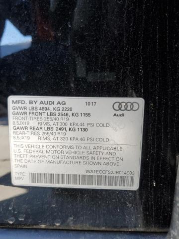 Photo 12 VIN: WA1ECCFS2JR014903 - AUDI Q3 