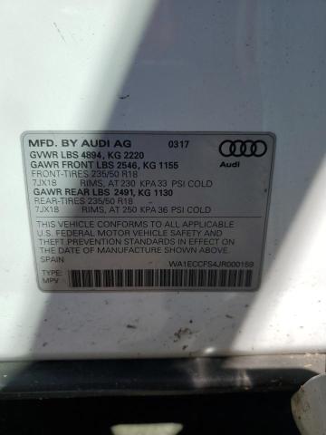 Photo 11 VIN: WA1ECCFS4JR000159 - AUDI Q3 