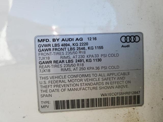 Photo 12 VIN: WA1ECCFS5HR012847 - AUDI Q3 