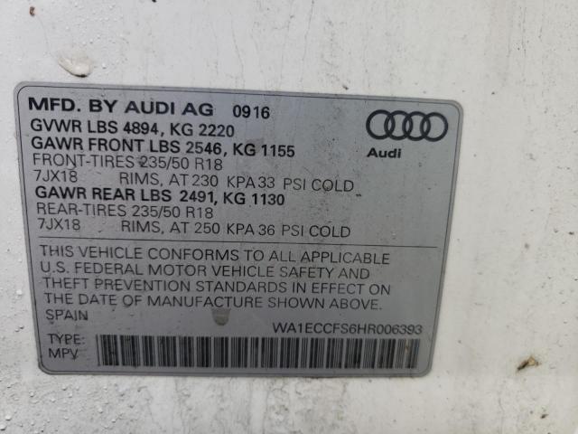 Photo 9 VIN: WA1ECCFS6HR006393 - AUDI Q3 PREMIUM 