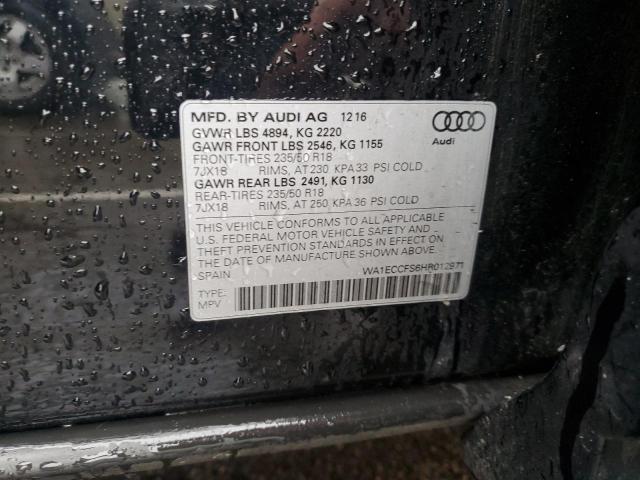 Photo 12 VIN: WA1ECCFS6HR012971 - AUDI Q3 PREMIUM 