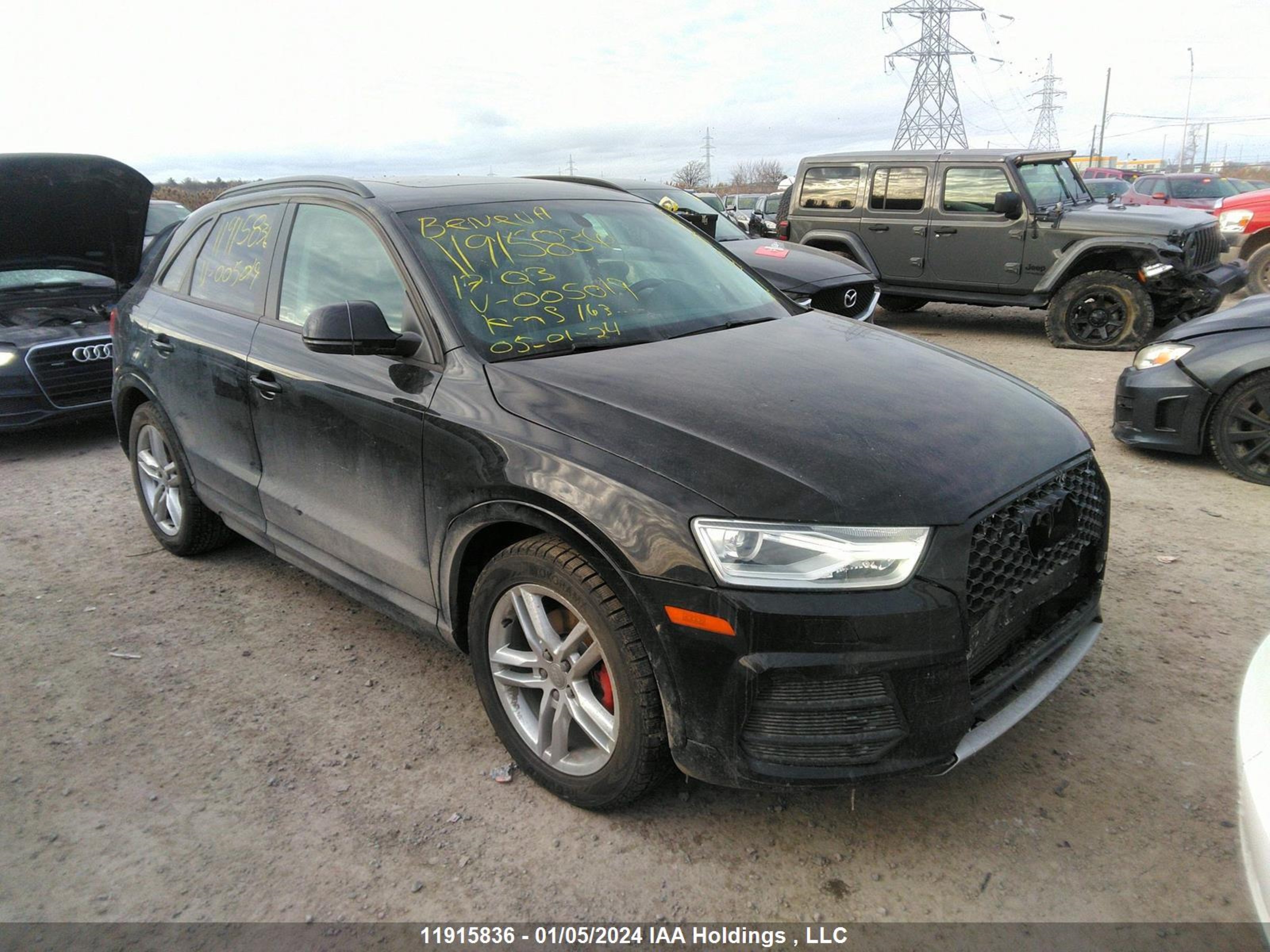 Photo 0 VIN: WA1ECCFSXHR005019 - AUDI Q3 