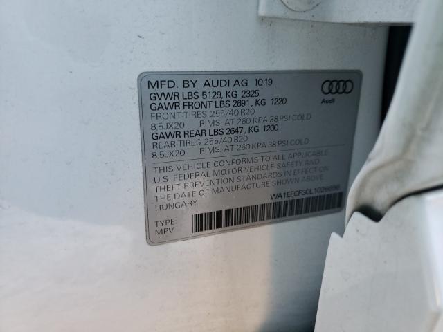 Photo 9 VIN: WA1EECF30L1026696 - AUDI Q3 PREMIUM 