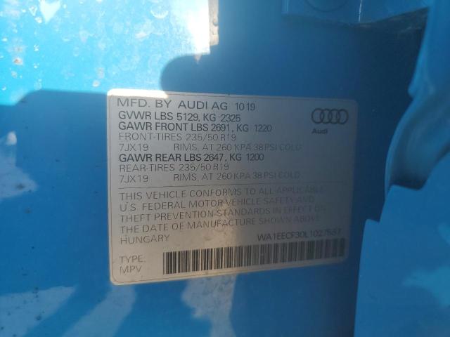 Photo 11 VIN: WA1EECF30L1027587 - AUDI Q3 