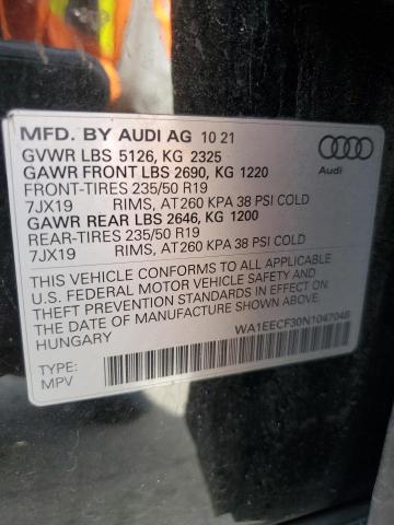 Photo 12 VIN: WA1EECF30N1047048 - AUDI Q3 PREMIUM 