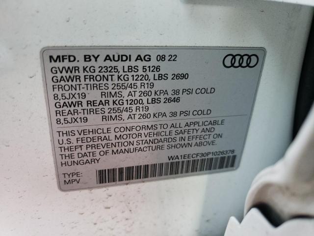 Photo 11 VIN: WA1EECF30P1026378 - AUDI Q3 PREMIUM 