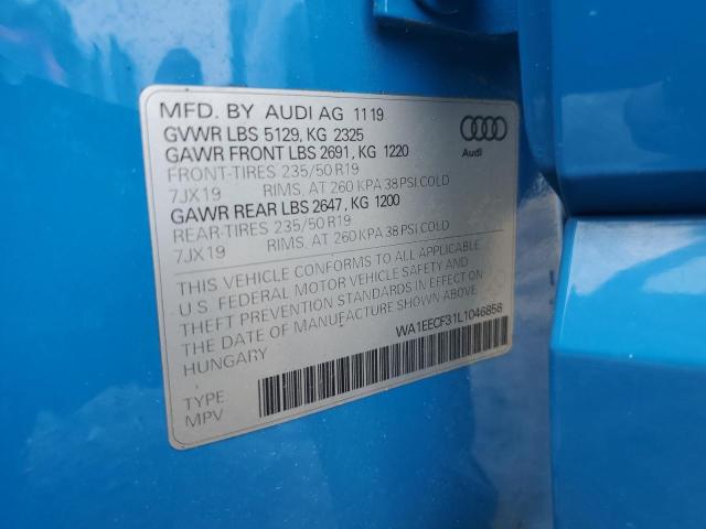 Photo 13 VIN: WA1EECF31L1046858 - AUDI Q3 PREMIUM 