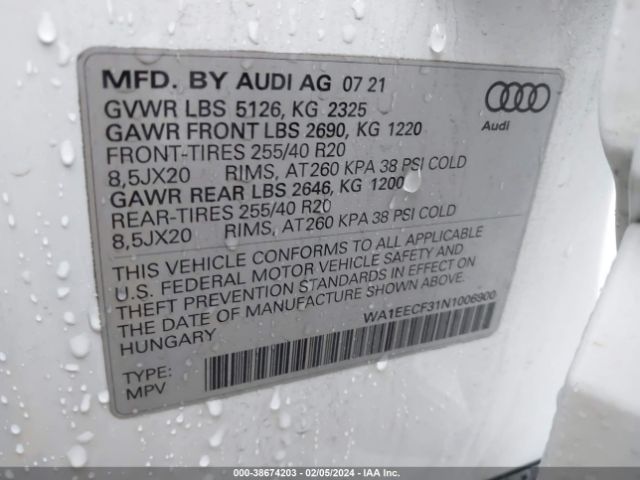 Photo 8 VIN: WA1EECF31N1006900 - AUDI Q3 