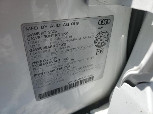 Photo 9 VIN: WA1EECF34K1073065 - AUDI Q3 