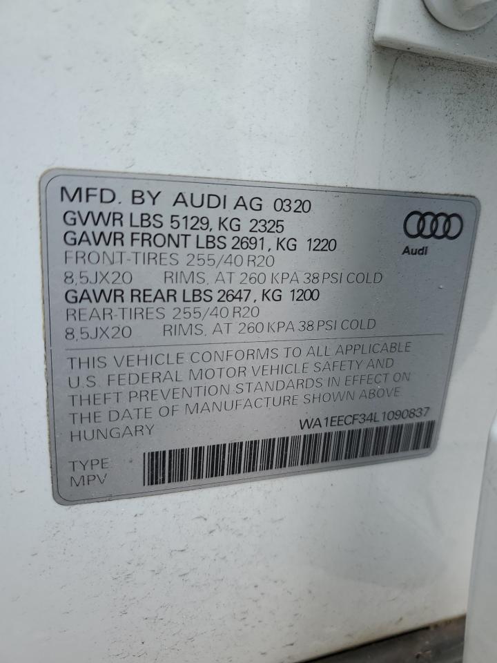 Photo 12 VIN: WA1EECF34L1090837 - AUDI Q3 